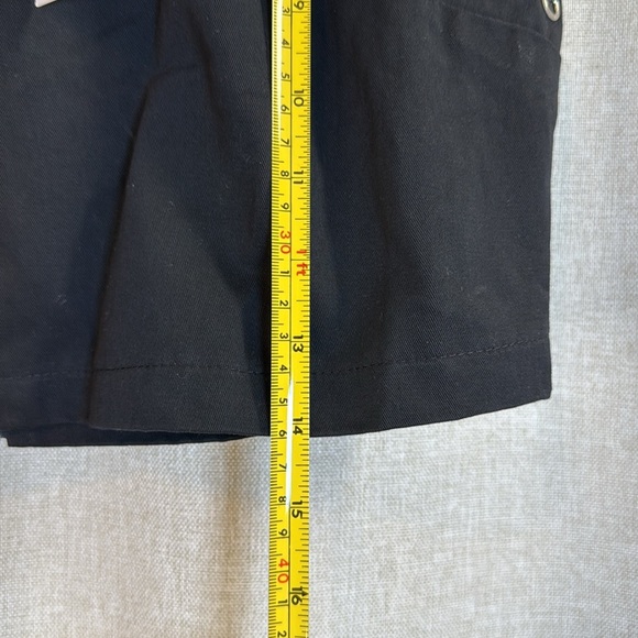 Black, Eyelet, Crop Top, Zip Up Back Shirt - Picture 2 of 10